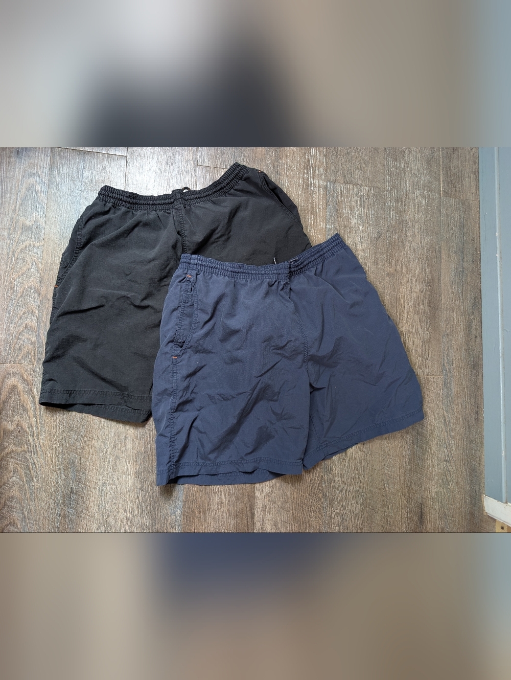 2 Reebok Men's Lightweight Nylon Shorts